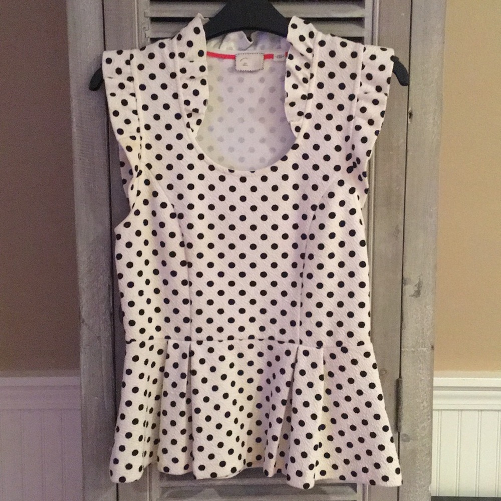 Anthropology - Polka Dot Top